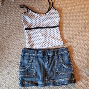 Hiatus cute tank top juniors small